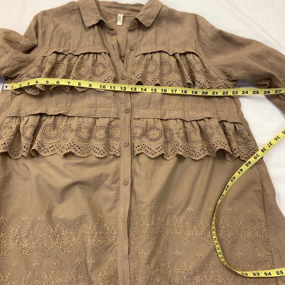 Linen blend Tunic. - Picture 7 of 11